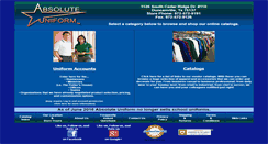 Desktop Screenshot of absoluteuniform.com